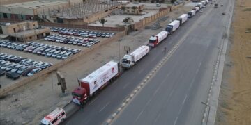 جمعية "جان صويو" التركية تجهز قافلة مساعدات لغزة