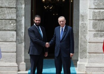 الرئيس أردوغان يبحث مع الشرع آخر تطورات الأوضاع في سوريا