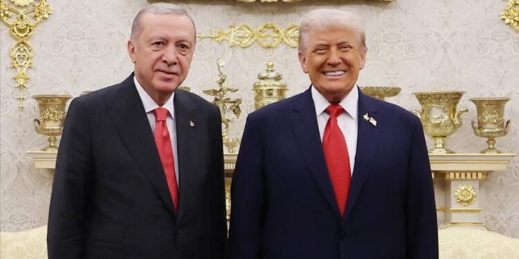 أردوغان وترامب يبحثان التطورات الإقليمية والدولية