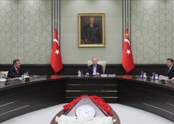 الرئيس أردوغان يترأس اجتماعا لمجلس الأمن القومي التركي