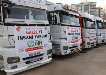 الإغاثة التركية قدمت مساعدات لعشرات آلاف الفلسطينيين في 2025