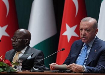 أردوغان وتينوبو يؤكدان رفع التبادل التجاري إلى 5 مليارات دولار
