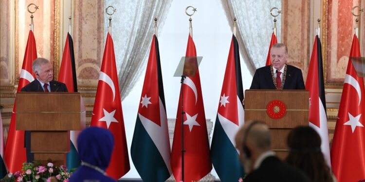 أردوغان: اتخذنا مع ملك الأردن قرارات مهمة لتعزيز علاقاتنا
