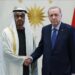 الرئيس أردوغان يبحث مع نظيره الإماراتي فرص التعاون وتعزيز العلاقات