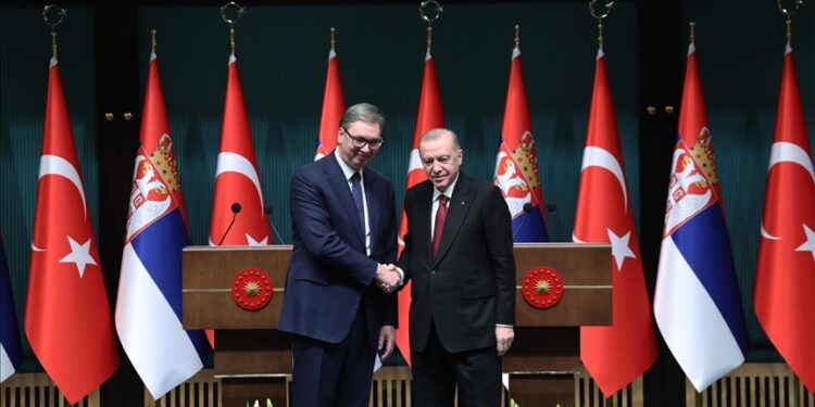 أردوغان: التجارة بين تركيا وصربيا تقترب من هدف 5 مليارات دولار