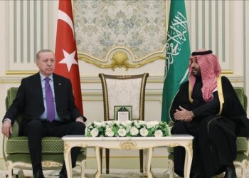 الرئيس أردوغان يبحث مع ولي العهد السعودي تطورات الصراع بالشرق الأوسط