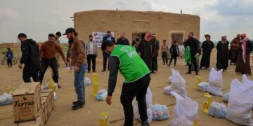 هيئة الإغاثة التركية تقدم مساعدات لألف أسرة سورية بمحافظة الحسكة