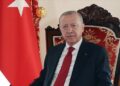 الرئيس أردوغان يبحث مع وفد من حماس الأوضاع في غزة