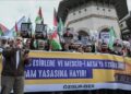 وقفة في إسطنبول رفضا لحصار "الأقصى" وإعدام الأسرى