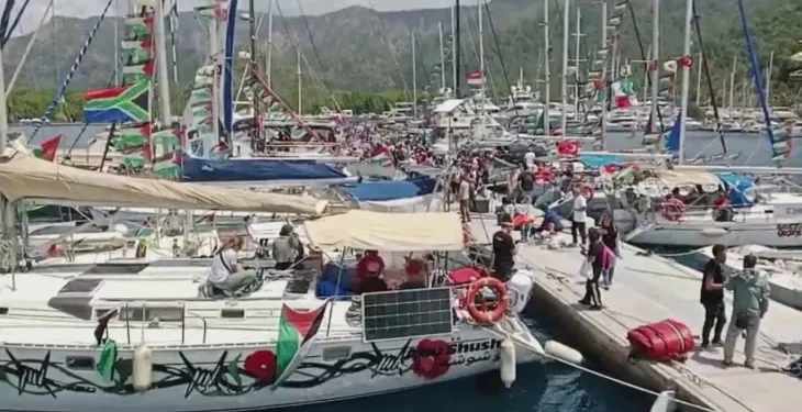 قادما من تركيا.. إسرائيل تستنفر بحريتها لمواجهة "أسطول الصمود"