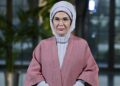 عقيلة أردوغان تشيد بحضارة القارة الإفريقية وتراثها الثقافي