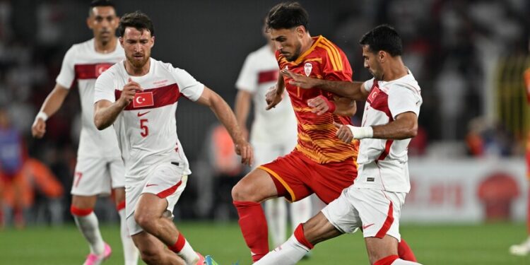 قدم.. المنتخب التركي يفوز على شمال مقدونيا برباعية نظيفة وديا