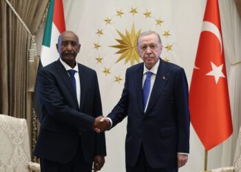الرئيس أردوغان يستقبل البرهان في أنقرة