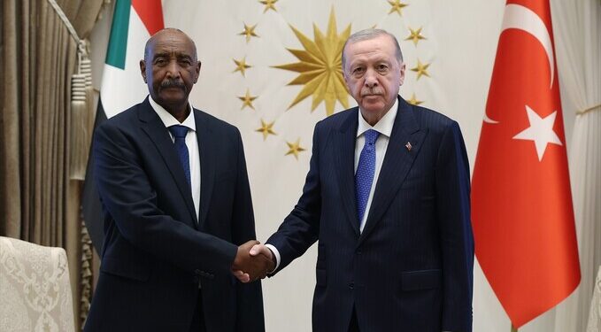الرئيس أردوغان يستقبل البرهان في أنقرة